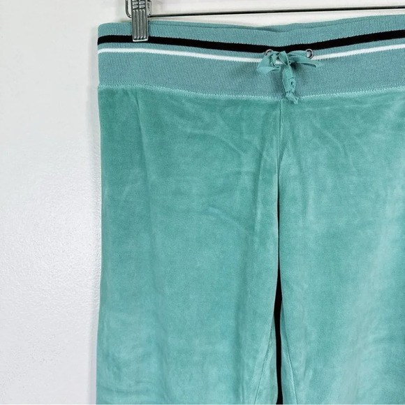 BCBGMAXAZRIA Velvet Aqua Track Pant - Picture 4 of 14